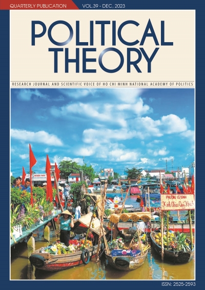 Political Theory Journal Vol.39 - December, 2023