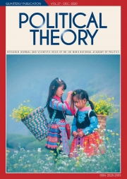 Political Theory Journal Vol.27 - Dec, 2020