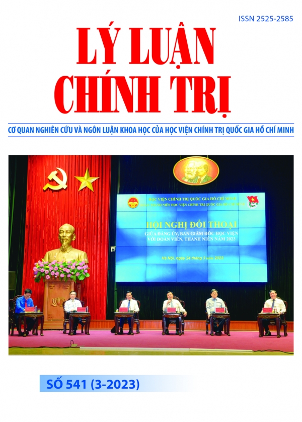 Political Theory Journal (Vietnamese Version) Issue No 541 (3-2023)