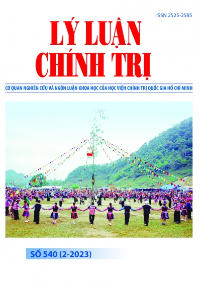 Political Theory Journal (Vietnamese Version) Issue No 540 (02-2023)