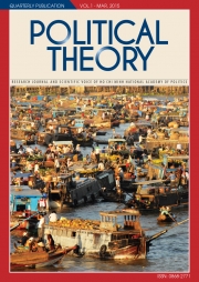 Political Theory Journal Vol1, March, 2015
