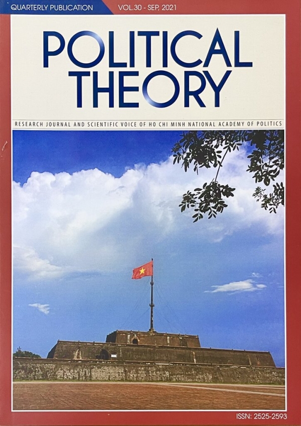 Political Theory Journal Vol.30 - September, 2021