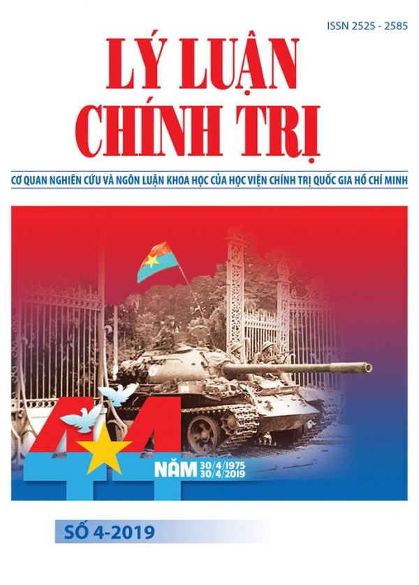 Political Theory Journal (Vietnamese Version) Issue No 4-2019