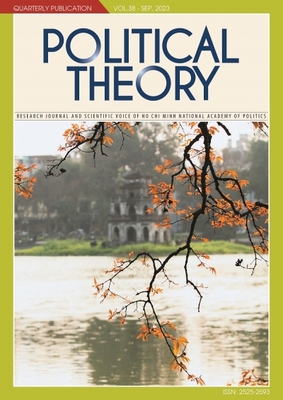 Political Theory Journal Vol.38 - September, 2023