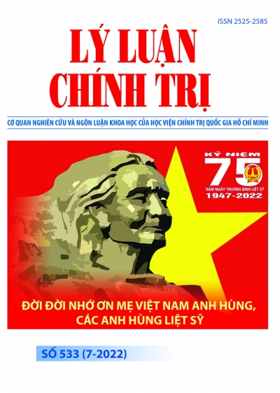 Political Theory Journal (Vietnamese Version) Issue No 533  (7-2022)
