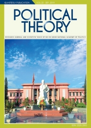 Political Theory Journal Vol.22 - Sep, 2019