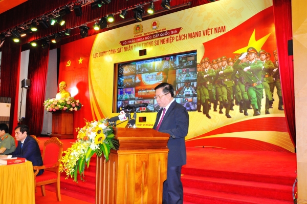 Hội thảo khoa học cấp quốc gia: “Lực lượng Cảnh sát nhân dân trong sự nghiệp cách mạng Việt Nam”