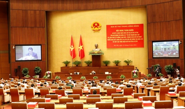 Hội nghị toàn quốc sơ kết 5 năm thực hiện Chỉ thị 05 của Bộ Chính trị khóa XII “Về đẩy mạnh học tập và làm theo tư tưởng, đạo đức, phong cách Hồ Chí Minh”