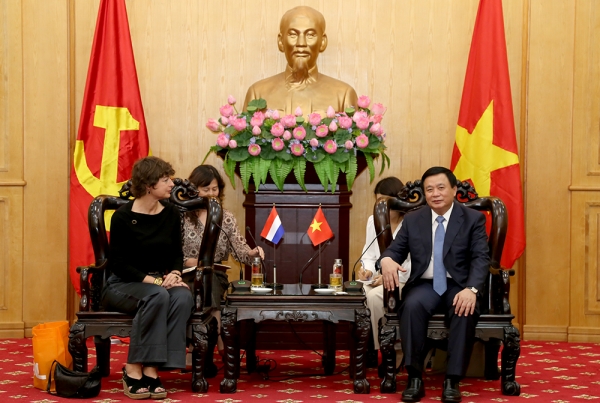 Đại sứ Hà Lan thăm, làm việc tại Học viện Chính trị quốc gia Hồ Chí Minh