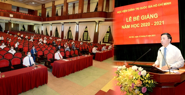 Học viện Chính trị quốc gia Hồ Chí Minh tổ chức bế giảng năm học 2020-2021