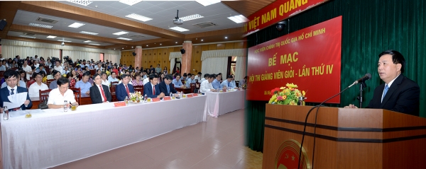 Học viện Chính trị quốc gia Hồ Chí Minh tổ chức Hội thi Giảng viên giỏi lần thứ IV