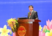 Tổng Bí thư, Chủ tịch nước Cộng hòa Dân chủ Nhân dân Lào thăm Học viện Chính trị quốc gia Hồ Chí Minh