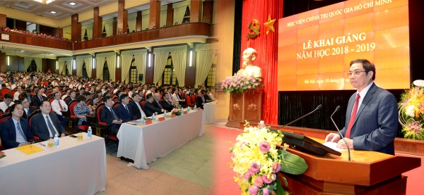 Học viện Chính trị quốc gia Hồ Chí Minh khai giảng năm học mới 2018-2019