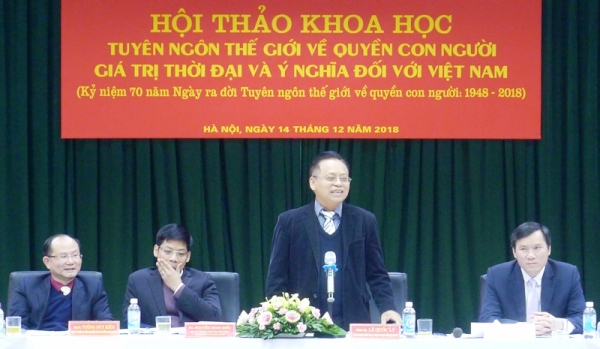 Tuyên ngôn thế giới về quyền con người: Giá trị thời đại và ý nghĩa đối với Việt Nam