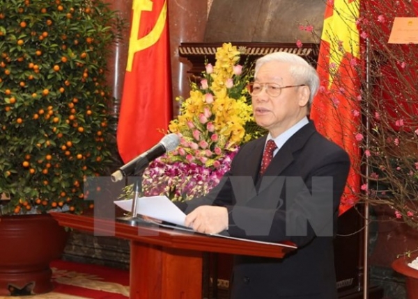 Bài phát biểu chúc Tết của Tổng Bí thư Nguyễn Phú Trọng