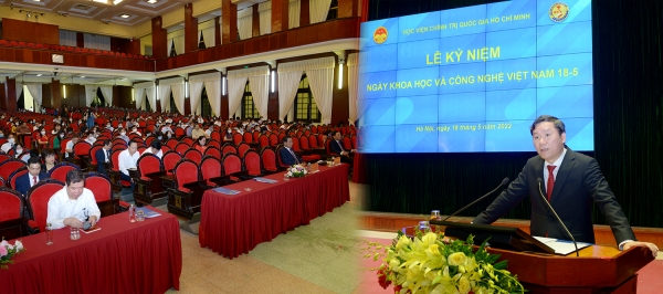 Học viện Chính trị quốc gia Hồ Chí Minh kỷ niệm Ngày Khoa học và Công nghệ Việt Nam 18-5