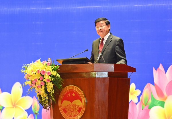 Phát biểu của Tổng Bí thư, Chủ tịch nước Lào Thongloun Sisoulith tại Học viện Chính trị quốc gia Hồ Chí Minh