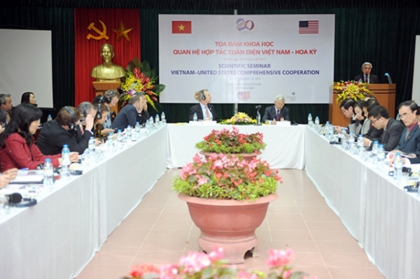 Tọa đàm khoa học: Quan hệ hợp tác toàn diện Việt Nam - Hoa Kỳ