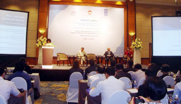 Lễ Công bố Chỉ số hiệu quả quản trị và hành chính công cấp tỉnh ở Việt Nam năm 2015